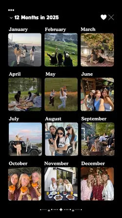 12 months in 2025