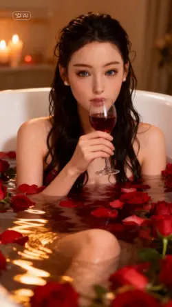 rose bathtub ai