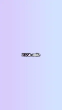 Real smile ❤️