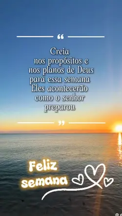 Feliz semana