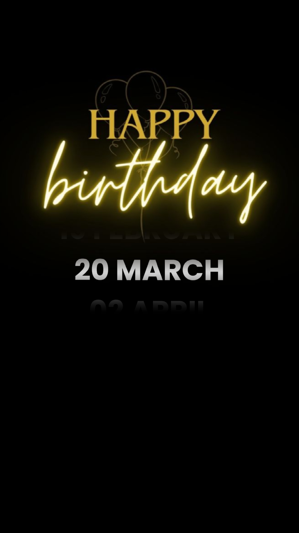 CUMPLEAÑOS 20 DE MARZO 