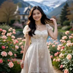 Em và hoa hồng
