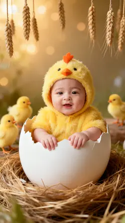 baby chiken cute