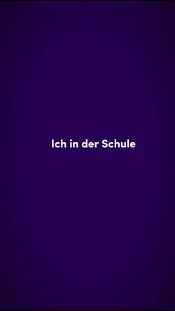 Ich in der Schule