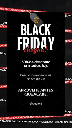 Black Friday loja 