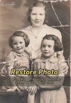 Restore Old Photo Ai