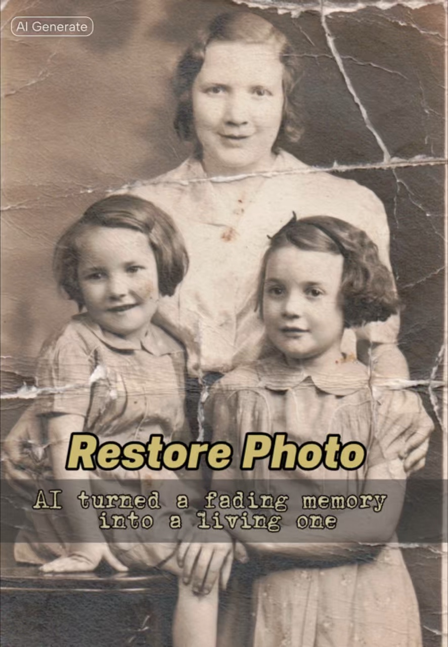 Restore Old Photo Ai