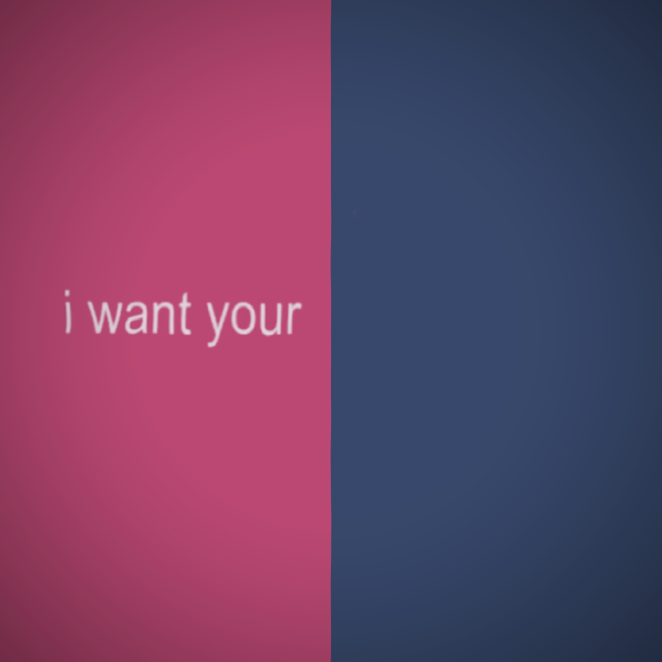 Je veux ton amour