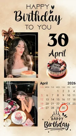 HBD 30 APRIL 