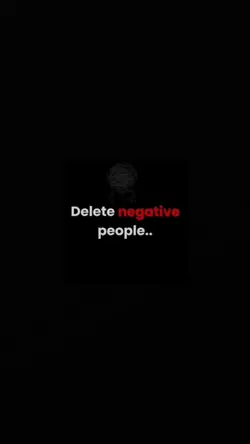 Delete neg people