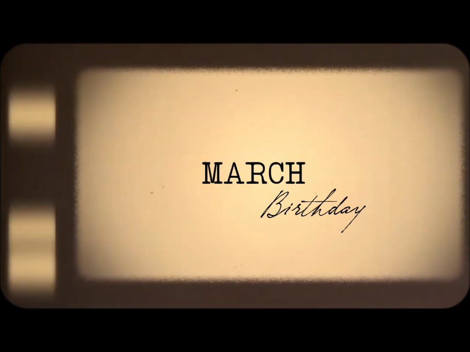 ULANG TAHUN MARET