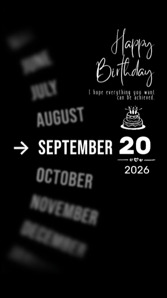 BDAY BROTHER 20 SEP