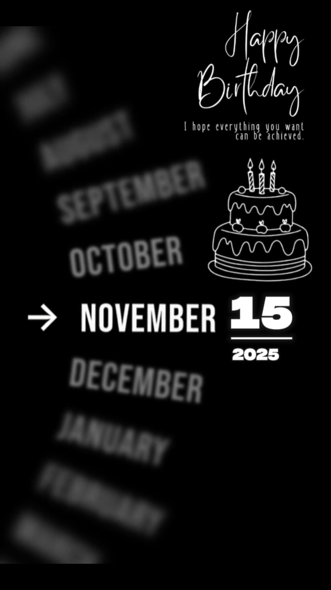 11월 15일 생일
