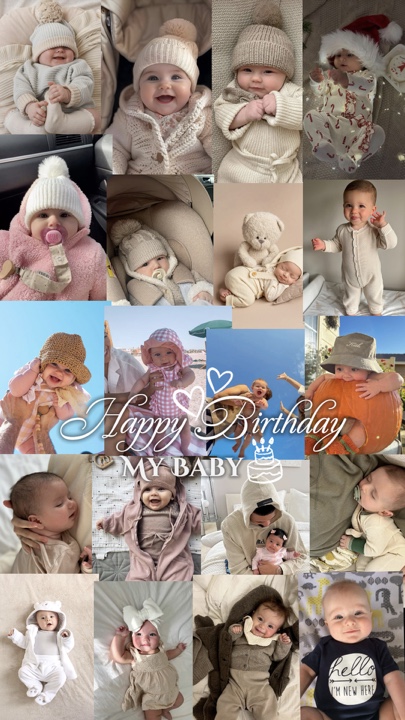 Selamat ulang tahun sayang🍼