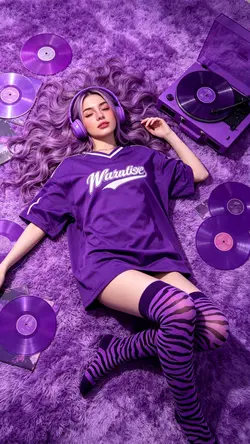 lost in purple