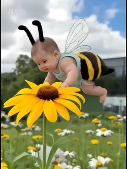 ai蜂変身エフェクト