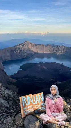 ke puncak rinjani