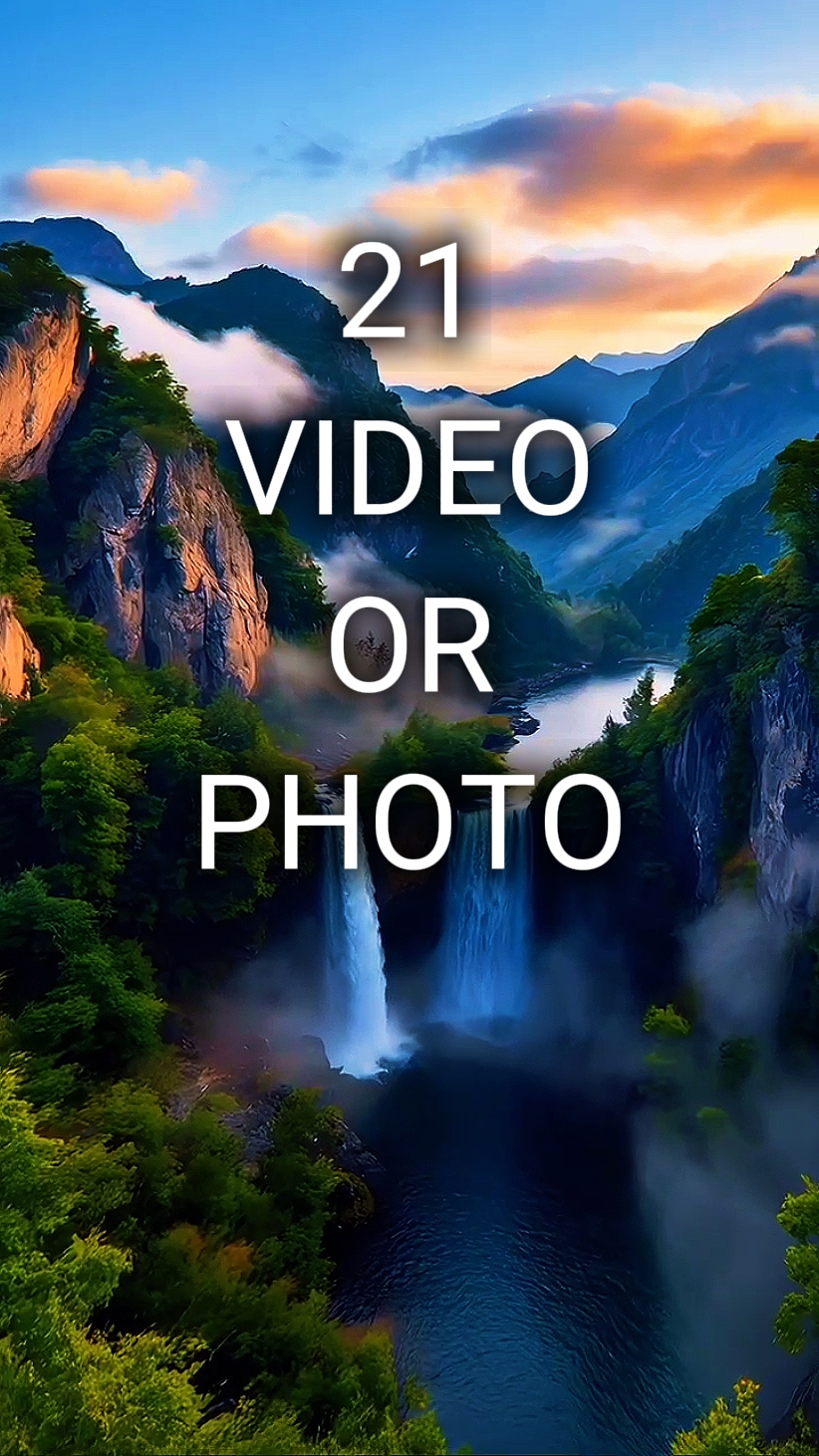 21 vídeo ou foto