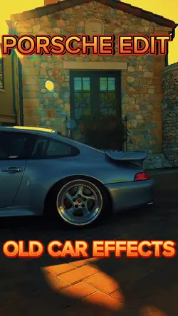 PORSCHE TEMPLATE CAR