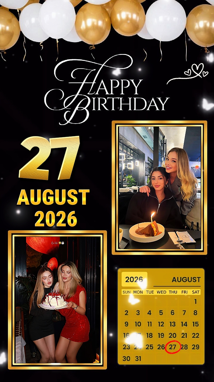 Birthday 27 August 