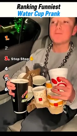 Water Cup Prank