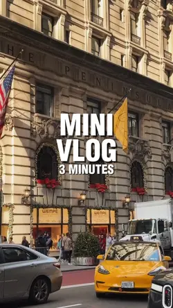 3 minutes vlog