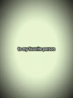Favorite person