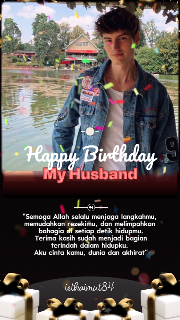 Ulang tahun suamiku 