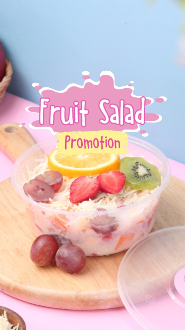Promoción De Ensalada De Frutas