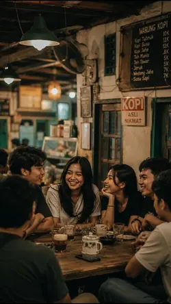 Nongkrong di Warkop
