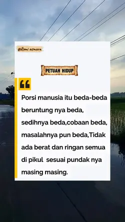 petuah hidup