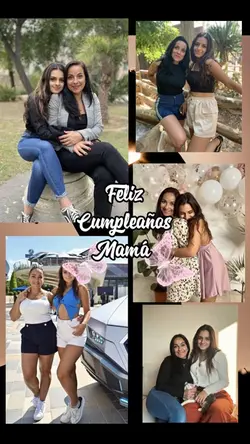 Feliz cumple mamá 