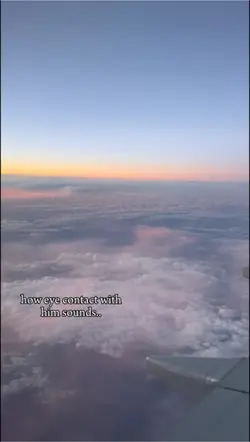 eye contact with him