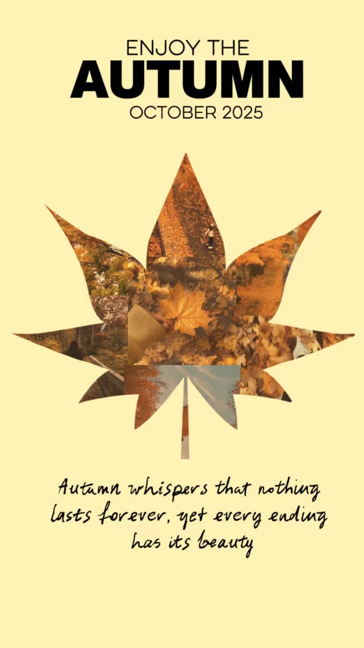 Enjoy the Autumn 