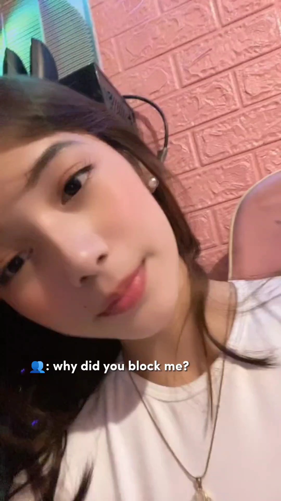 why did you block me