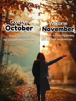 good bye October 