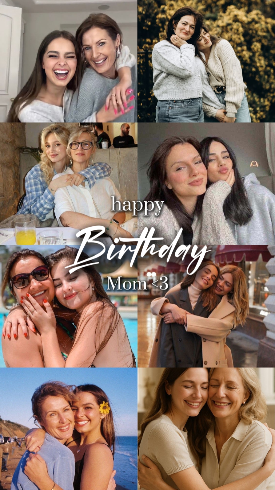 HAPPY BIRTHDAY MOM