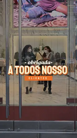 obrigada clientes
