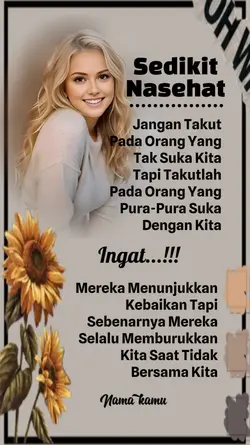 Sedikit nasehat