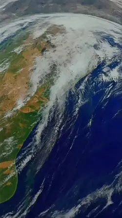 Earth zoom effect