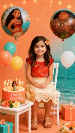 Birthday AI Moana