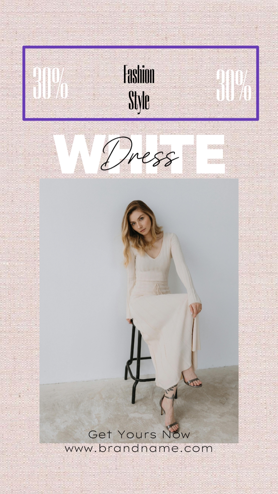 2. Robe blanche 