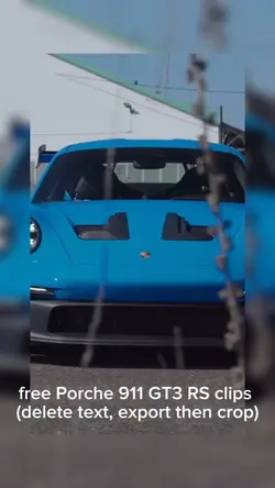 free GT3 RS clips