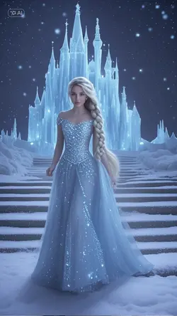 AI princess frozen