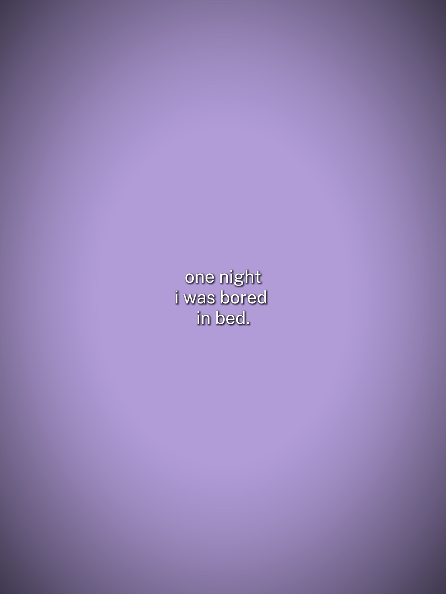 bored