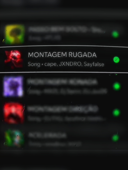 MONTAGEM RUGADA