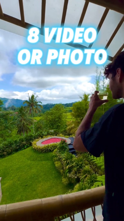 8 video or photo 