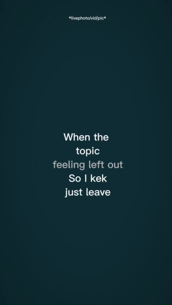 Feeling left ou