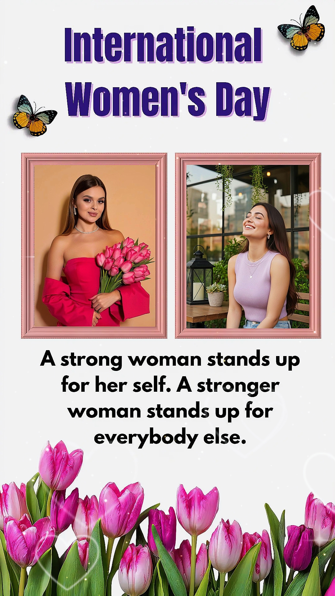 FELIZ DIA DA MULHER 
