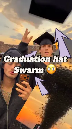Graduation swarm 😳